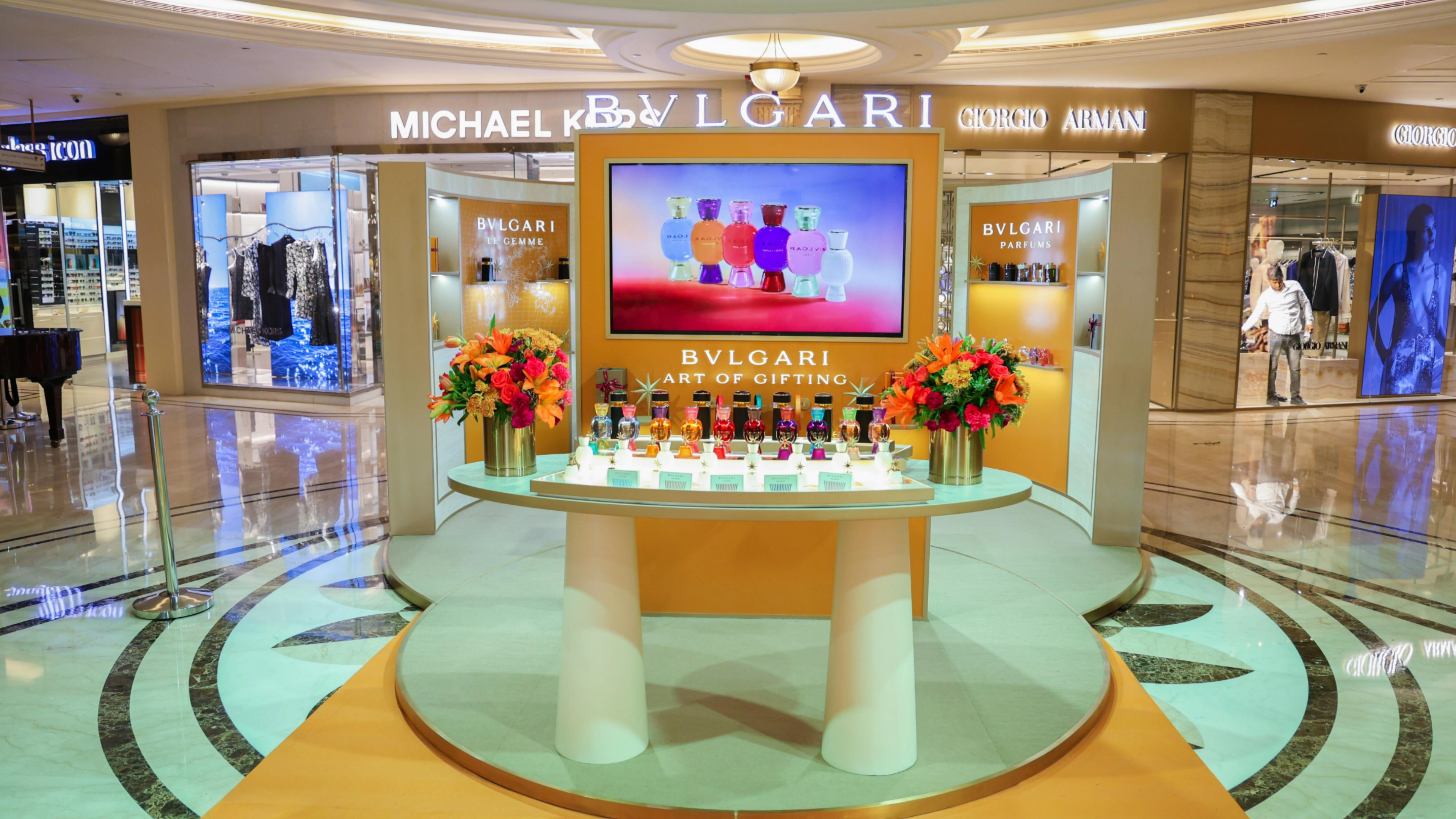 BVLGARI Pop-Up - Closing event celebration with guests and brand representatives