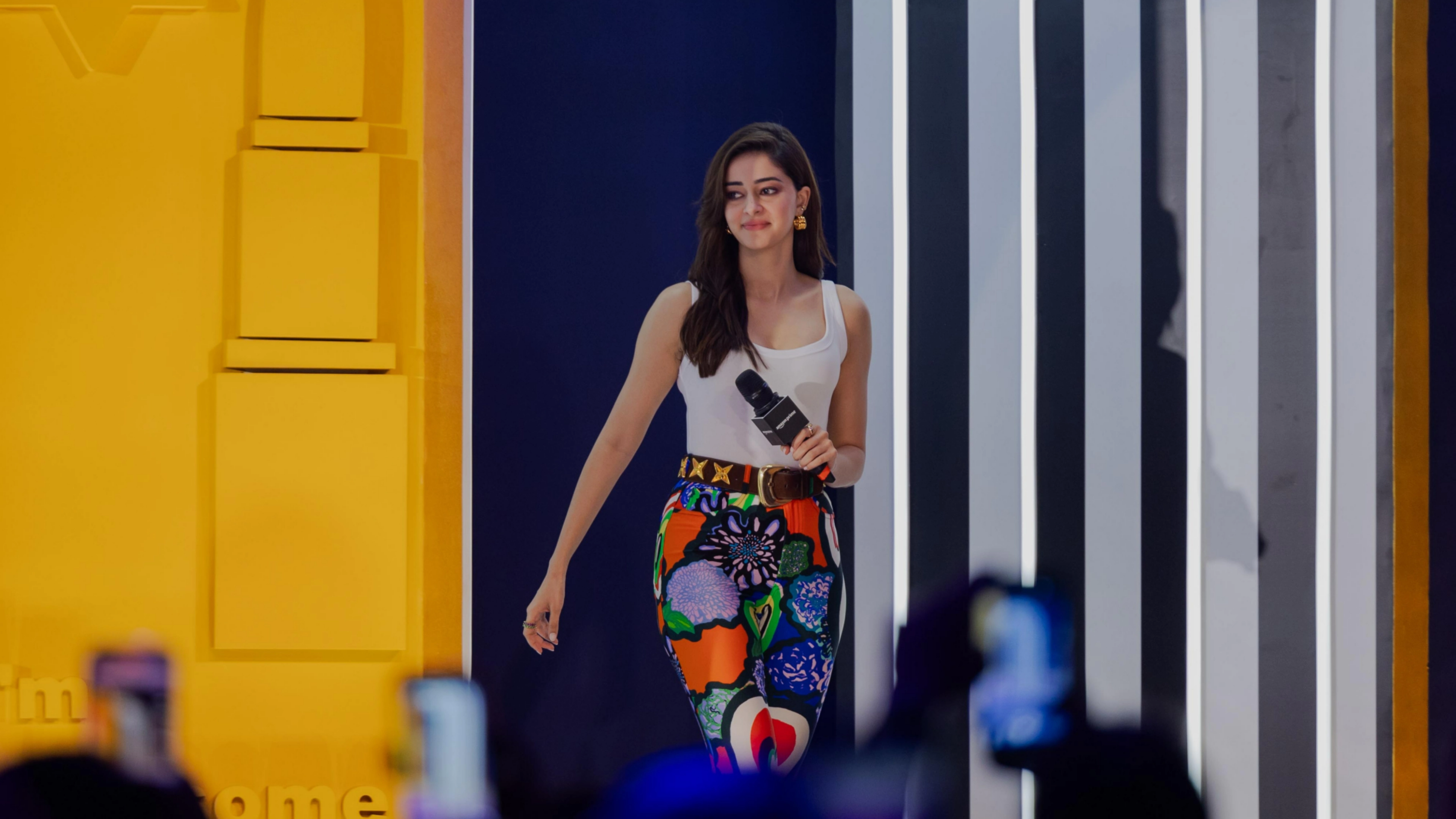 Call Me Bae activation - Vibrant and colorful set design with playful elements reflecting the show's energy