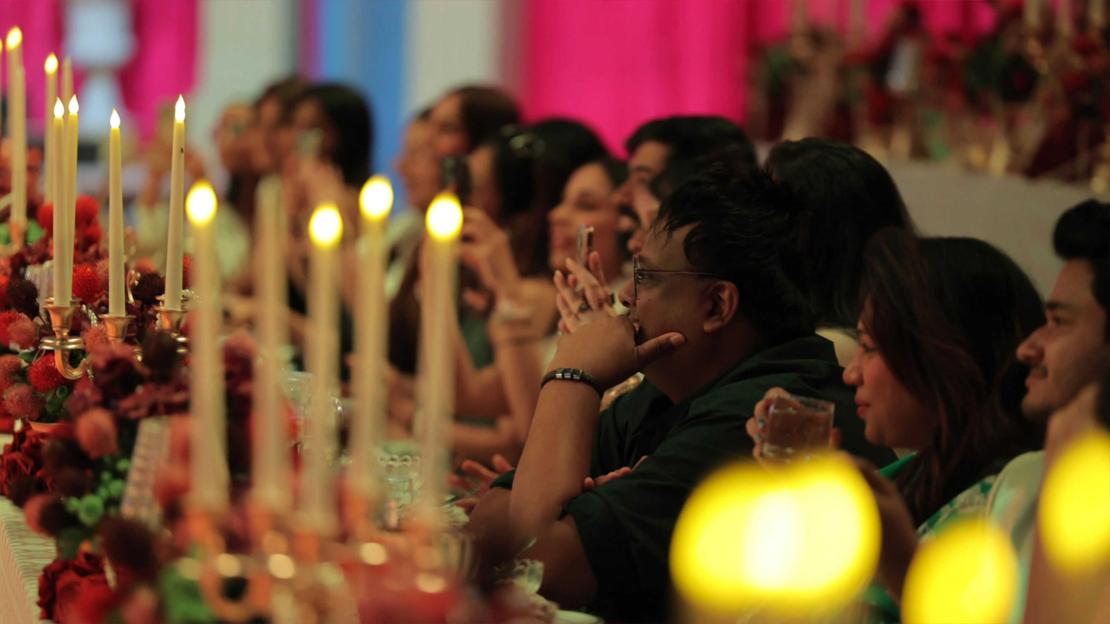 Netflix Royals launch - Closeup of the traditional grazing table (aam panna) with Indian and royal elements for the royal toast ceremony